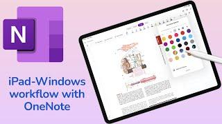 ONENOTE iPad-Windows workflow | DOs & DON’Ts