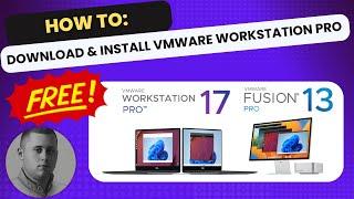 How to DOWNLOAD & Install VMWARE WORKSTATION Pro for FREE