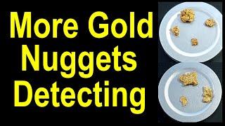 Finding Gold by extending a nugget patch I worked in the past but I thought was finished.