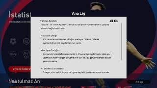 PES2021 Ana Lig Transfer Ayarları (Yardım)