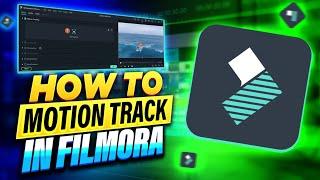 How to Actually Zoom and Motion Track in Filmora 13