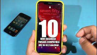 TOP 10 NEW Jailbreak Tweaks Compatible iOS 14-14.3 - unc0ver