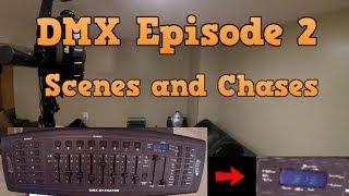 HOW TO DMX PROGRAM - SCENES AND CHASES