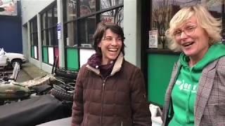 Vinca & Lisa's new Cascade Green 2018 Ural Gear Up - Ural Portland