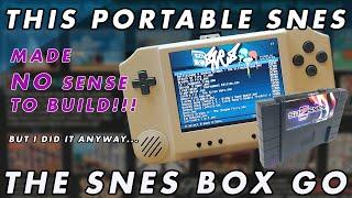 The SNES BOX Go - Portable SNES That Should Never Have Existed