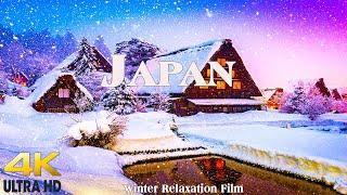 Japan In 4K UHD - Winter Relaxation Film - Relaxing Music And Stunning Nature Scenes