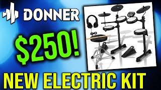 Donner DED 80 Electric Drum Set Review - GREAT Drum Set for Beginners!