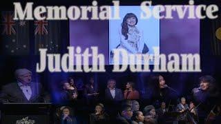 State Service for Judith Durham AO (Funeral of Seekers singer) 6th Sep 2022