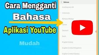 CARA MENGGANTI BAHASA DI APLIKASI YOUTUBE