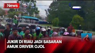 Viral Jukir Diamuk Ratusan Driver Ojol, Polisi Keluarkan Tembakan Peringatan - iNews Siang 24/05