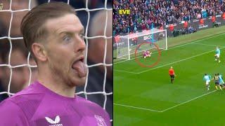 Pickford's Reaction before Erling Haaland Penalty Miss vs Everton | Man City