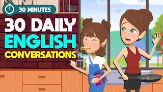 30 Daily Conversations to Learn English with Topics | Improve English Speaking and Listening Skills