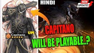 [HINDI]  NEW UPDATE!! CAPITANO WILL BE PLAYABLE..?  GENSHIN IMPACT