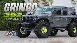 Check Out This JEEP JLU 392 HEMI Built By GENRIGHT Off Road With Our EXS Suspension! INSANE BUILD!