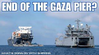 Is the Gaza Pier Mission Over?  | Report from the Gaza Pier | Breakdown of Pier Operations