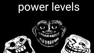 all Trollge Incidents Power Levels