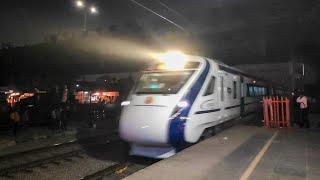 160KMPH DANGEROUS VANDE BHARAT SPEED TRIAL - INDIAN RAILWAYS