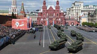 Парад в честь Дня Победы на Красной площади в Москве