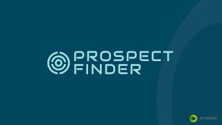 Teaser video Prospect Finder