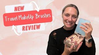 The BEST travel makeup brush set!  REVIEW!