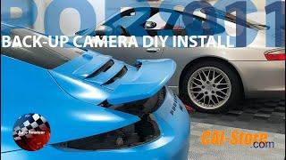 Back-Up Camera DIY Install - Porsche 911