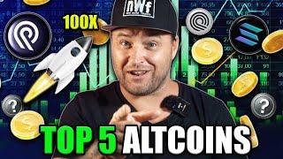 J Chains’ Top 5 Altcoin Picks (EASY 10x Crypto Portfolio)