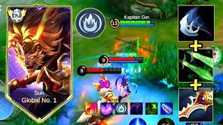 SUN BEST GUIDE TO RANK UP FASTER IN 2024?! | SUN BEST BUILD 2024 | Mobile Legends