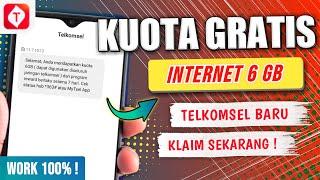 CLAIM FREE 6GB INTERNET QUOTA! Free Telkomsel Quota 2024 Today | 100% Working