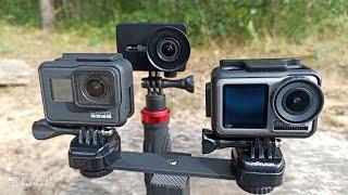 Экшн камеры Dji Osmo Action, GoPro 7 Black и Yi 4k. Кто лучше?