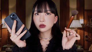 Mean ASMR (Sub) 질투많은 친구가 해주는 소개팅 메이크업 | Jealousy Friend Does Your Makeup