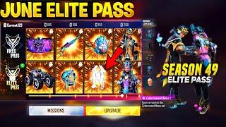 june elite pass free fire 2022 || Season 49 ELITE PASS Full Video | June Elite pass Free fire