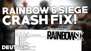 Rainbow Six Siege: CRASH/STÜRZT ab BEHEBEN! | Problemlösung | Crash fix Deutsch | 2024