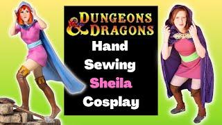 Hand Sewing an Entire Cosplay! - Making Sheila Dungeons and Dragons Costume - No Machine Needed!