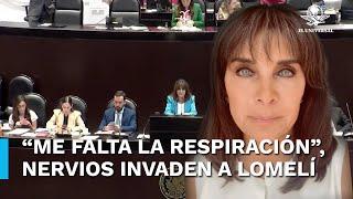 Así fue la primera vez en tribuna de la periodista Ana María Lomelí como diputada