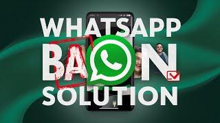 whatsapp banned my number solution | ban whatsapp unban kaise kare | whatsapp number unbanned 2024