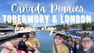 Canada Diaries : London & Tobermory, picnic, car-aoke & family time 