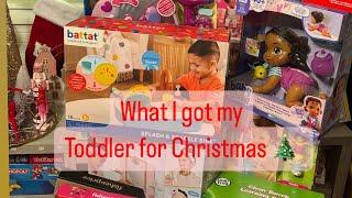 What I got my 1year old toddler for Christmas