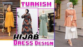 Latest Hijab Dress Design | Turkish Hijab Dress Design #fashion #style #hijab