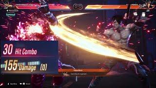 155 Damage Damage Law Combo | Tekken 8