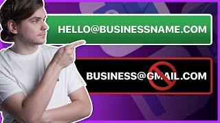 How to create a business email account?