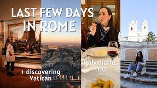 Moving Out from Rome + Visiting Vatican | Italy Vlogs #10
