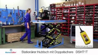 HanseLifter Stationärer Hubtisch mit Doppelschere DSHT1T