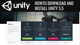 How to Download and Install Unity 5.5 (2017)