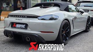 AKRAPOVIC PORSCHE 718 SPYDER | FIRST IN MALAYSIA