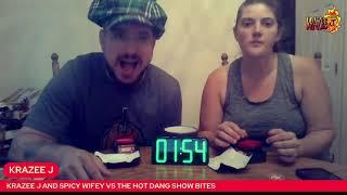 KRAZEE J & SPICY WIFEY VS HOT DANG SHOW BITES