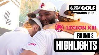 TEAM WINNER HIGHLIGHTS: Legion XIII victorious in debut | LIV Golf Mayakoba