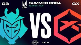 G2 vs GIANTX, c'est COMPLIQUÉ | LEC Summer 2024