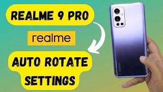 Realme 9 Pro Auto Rotate screen || Screen rotation