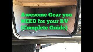 Must Have RV Accessories | The Savvy Campers