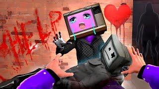 TV Woman NEEDS HELP & TV Man LOVE STORY - Skibidi Toilet 56 | gmod animation